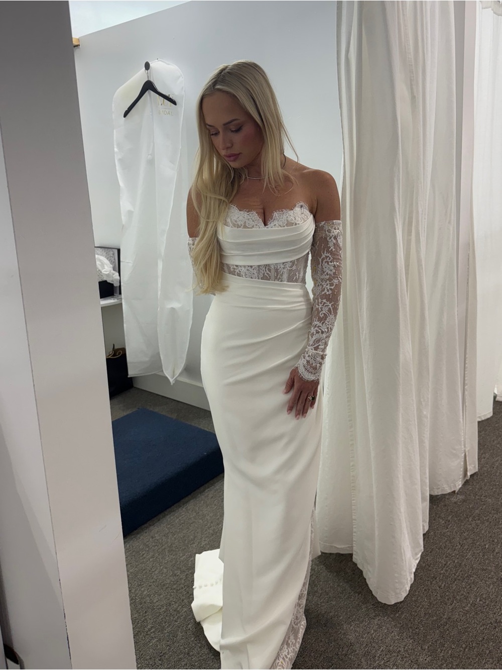 Evie Young Bridal Wedding Gown named “The Gray”